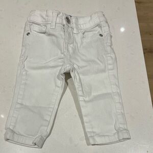 Baby gap White Denim Jeans 3-6m